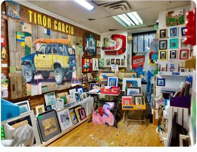 Intérieur de la galerie du Plateau