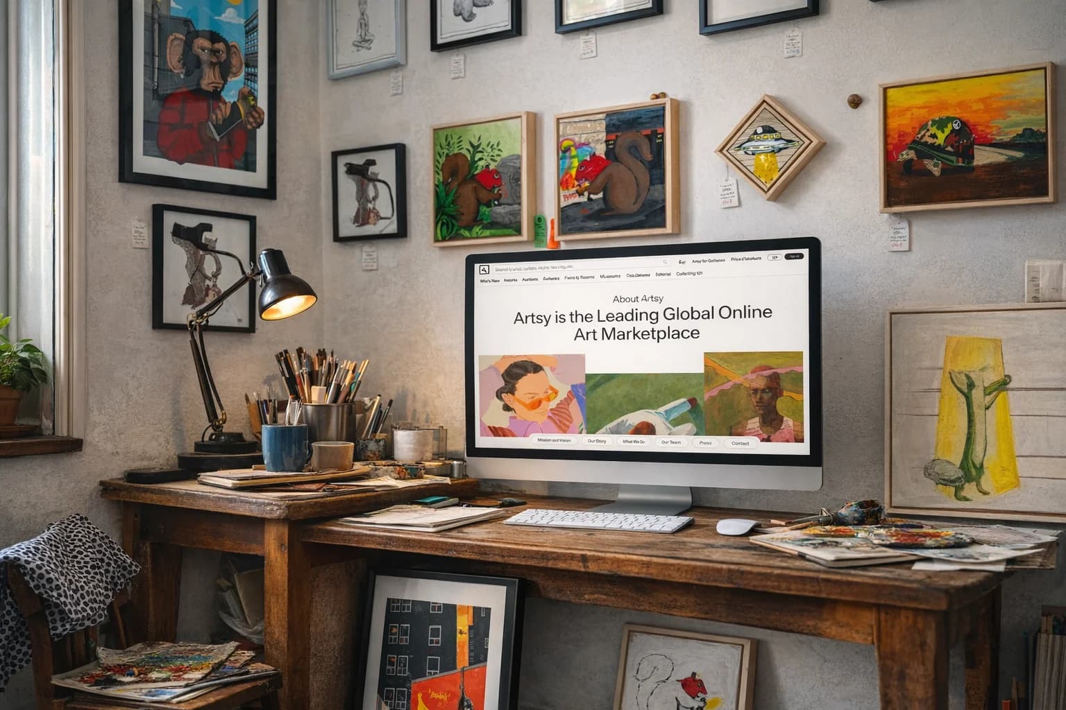 Présence sur Artsy
