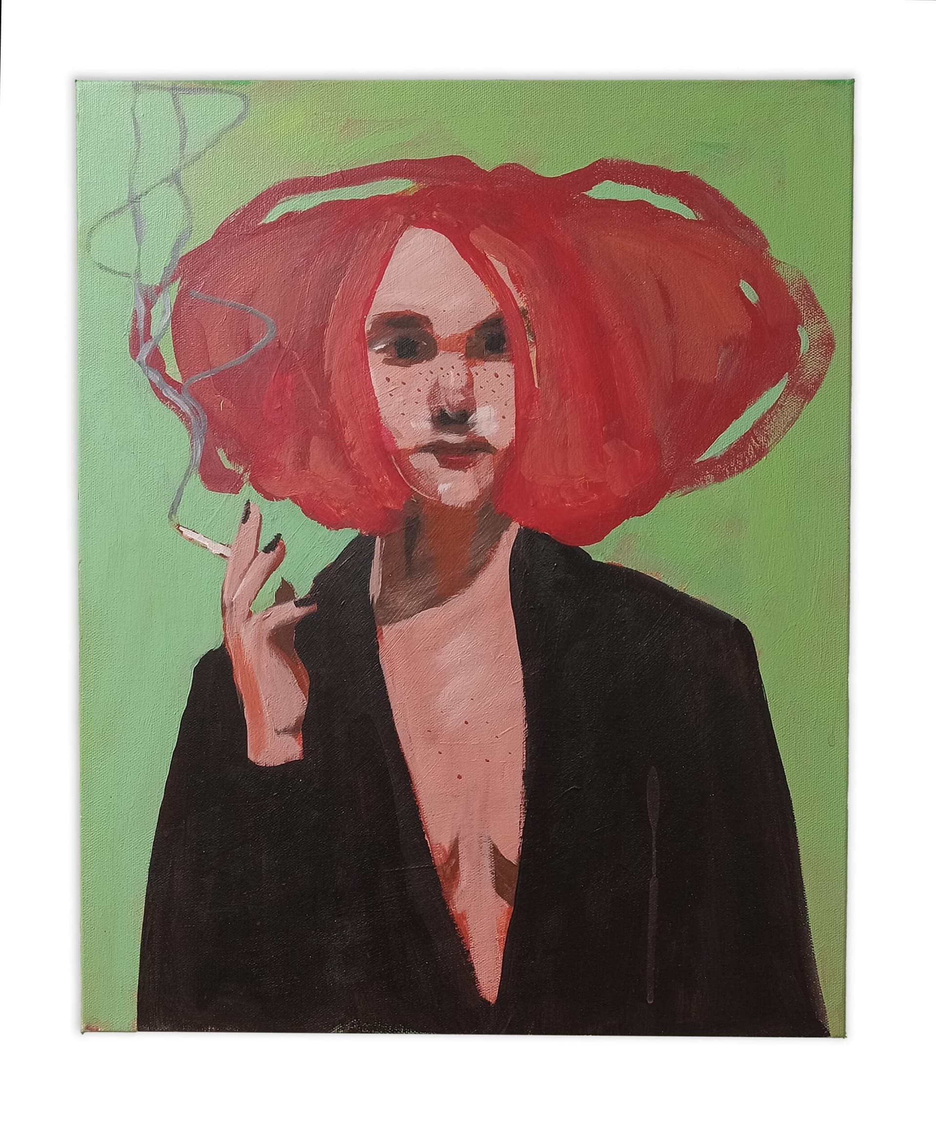 La fumeuse