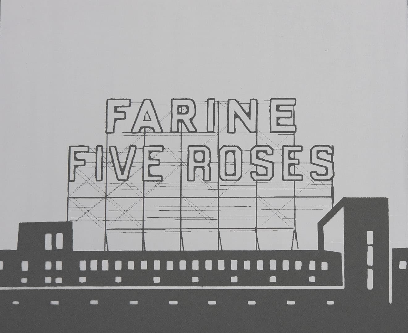 Cinq Roses Blanches
