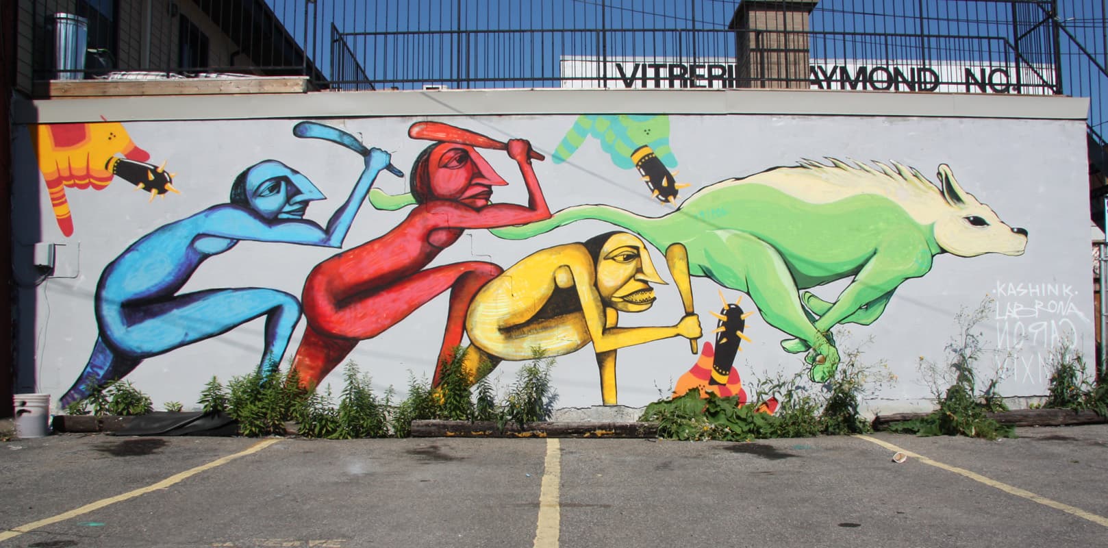 Labrona, Caron, Kashink, Notre-Dame x Lévis