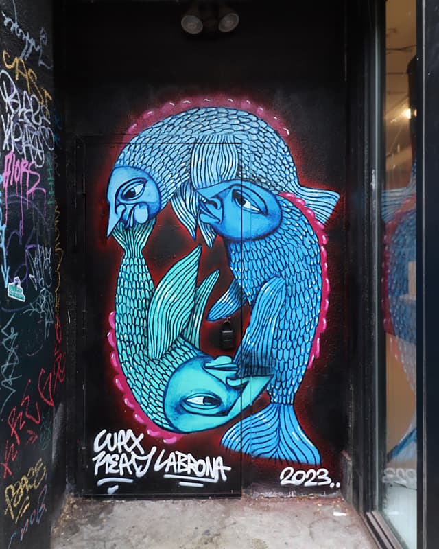 Waxhead and Labrona off the 2023 edition of Mural Festival